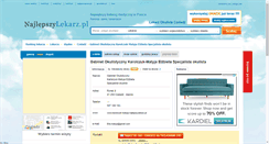 Desktop Screenshot of karolczuk-matyja.najlepszylekarz.pl