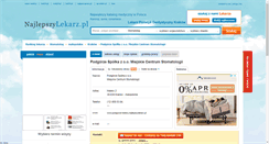 Desktop Screenshot of podgorze-heleny.najlepszylekarz.pl