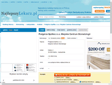 Tablet Screenshot of podgorze-heleny.najlepszylekarz.pl